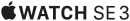 Logo z napisem \'WATCH SE 3\' oraz symbolem jabłka po lewej stronie.