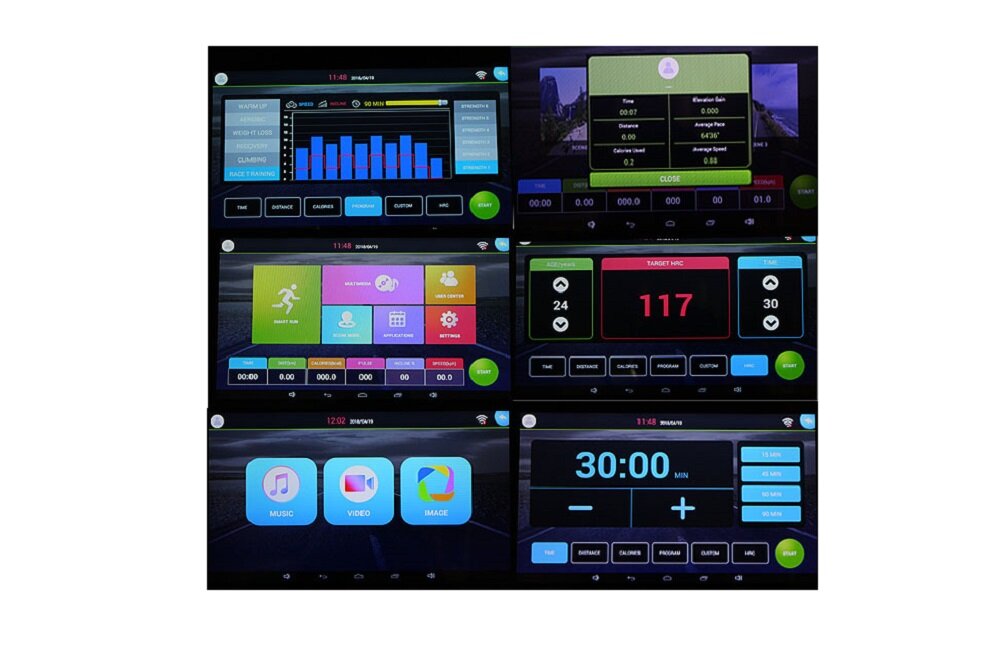 Bieżnia elektryczna HERTZ FITNESS Ranger Programy treningowe 12 programów treningowych