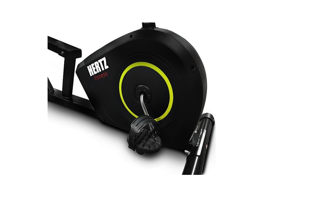 Rower magnetyczny HERTZ FITNESS Comfort 2 kółka transportowe Mobilny poręczny