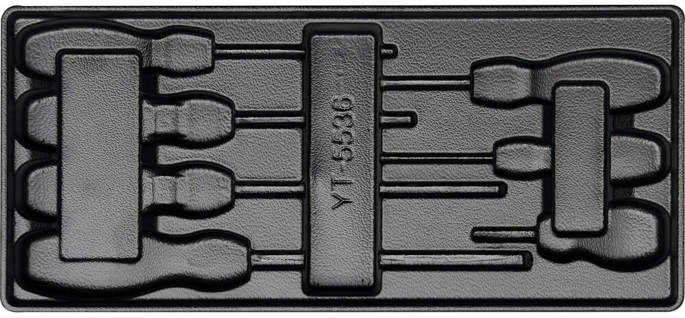 Wkład Yato YT-55361 GRE insert 7 wkrętaków PH0 PH1 PH2 PH3 PVC