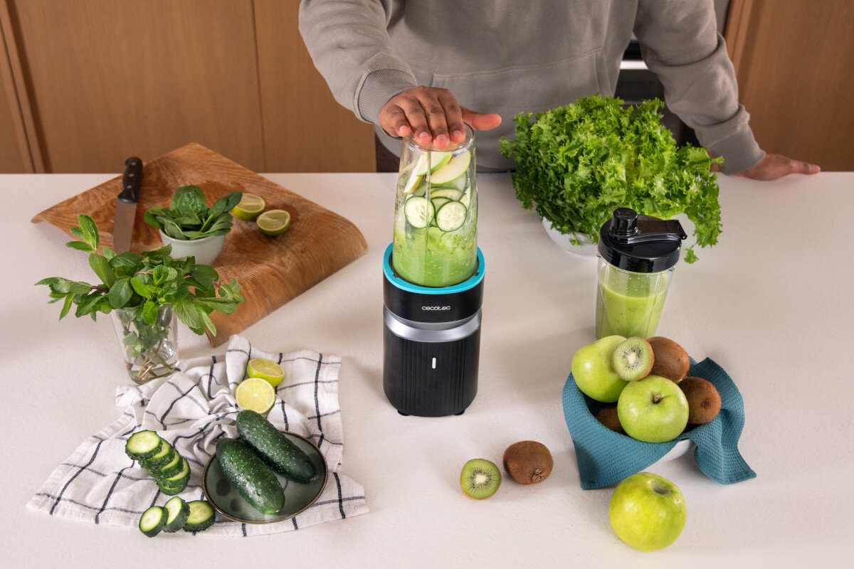 Blender personalny CECOTEC PowerTitanium 1000 Push2Go Duo