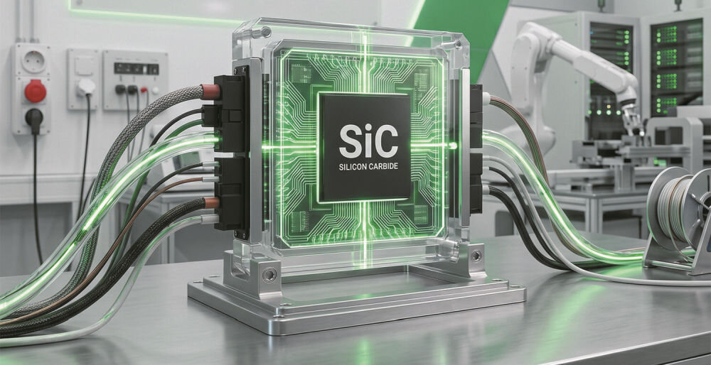 Ładowarka 4smarts PDPlug SiC 65W 1C, biała — technologia węglika krzemu SiC i efektywna konwersja energii