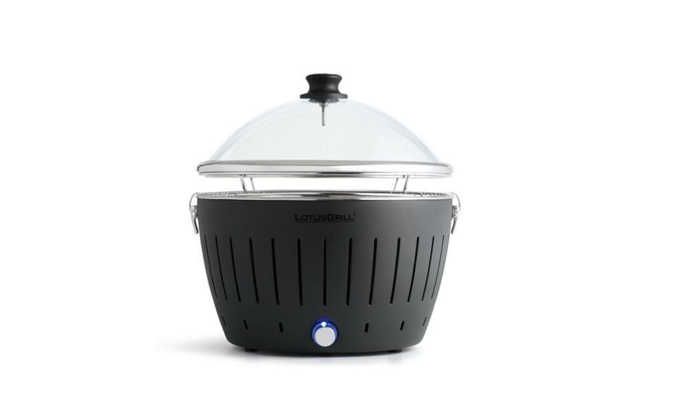 LOTUSGRILL DK-GH-34 pokrywa grill szczele przyleganie intensywność grillowanie aromat smak potrawy