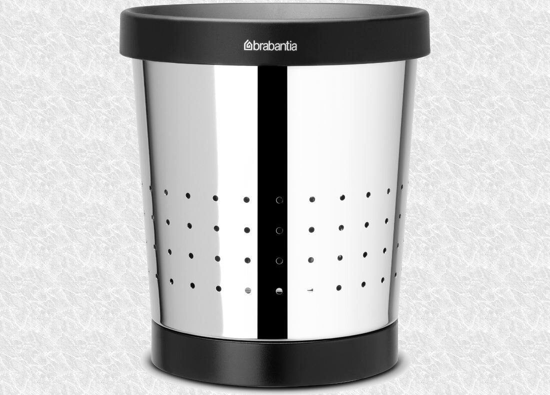 Kosz na śmieci BRABANTIA 364280 5L Stal błyszcząca trwały perfekcyjny wykonanie wysoka jakość stal stożkowy pojemność 5 l wymiary