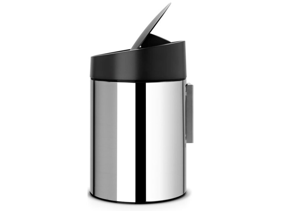 Kosz na śmieci BRABANTIA Wall Bin 5L pojemność komfort wygoda użytkowanie korzystanie cichy mechanizm