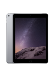 Tablet z dużym ekranem wyświetlający nocne niebo z gwiazdami i górami na dole. Obudowa urządzenia jest w kolorze srebrnym.