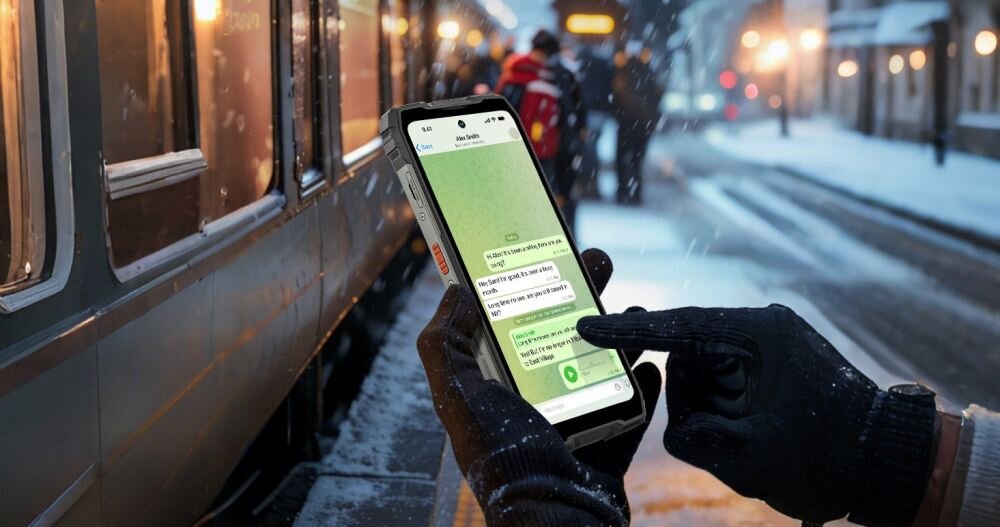 Blackview ROCK 3 Thermal smartfon termowizyjny wytrzymała konstrukcja kamera termiczna
