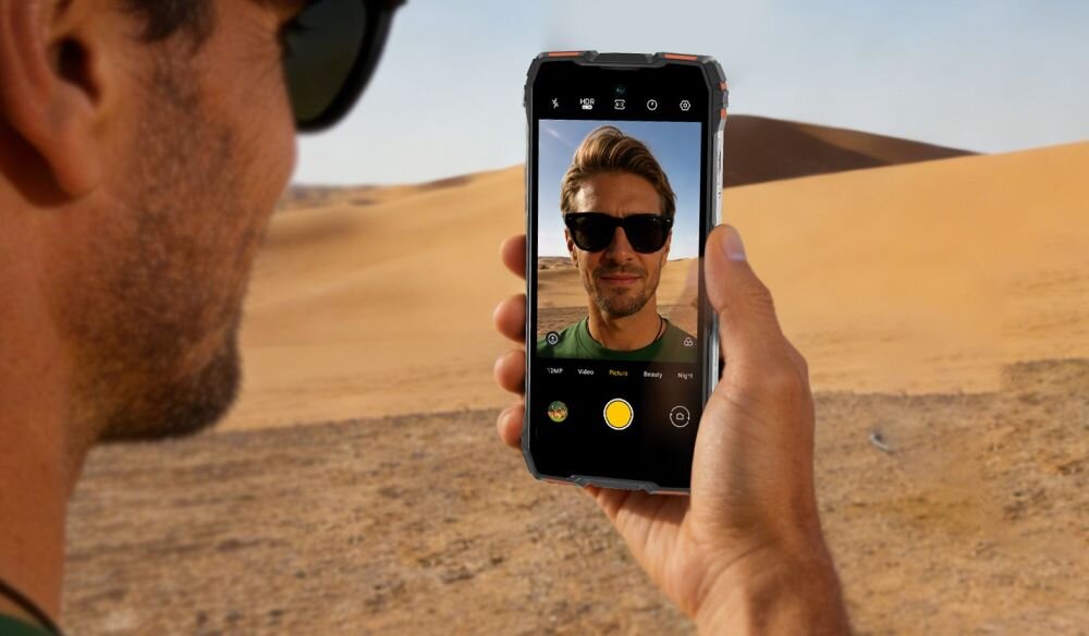 Blackview ROCK 3 Thermal aparat 108 MP Samsung ISOCELL HM6 nagrywanie 2K