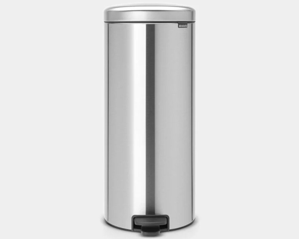 Kosz na śmieci BRABANTIA NewIcon 30 L Srebrny Estetyczny design