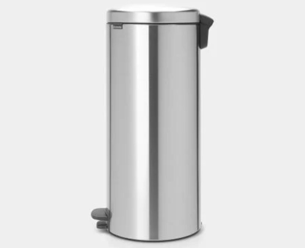 Kosz na śmieci BRABANTIA NewIcon 30 L Srebrny latwa obsluga higieniczne i wygodne