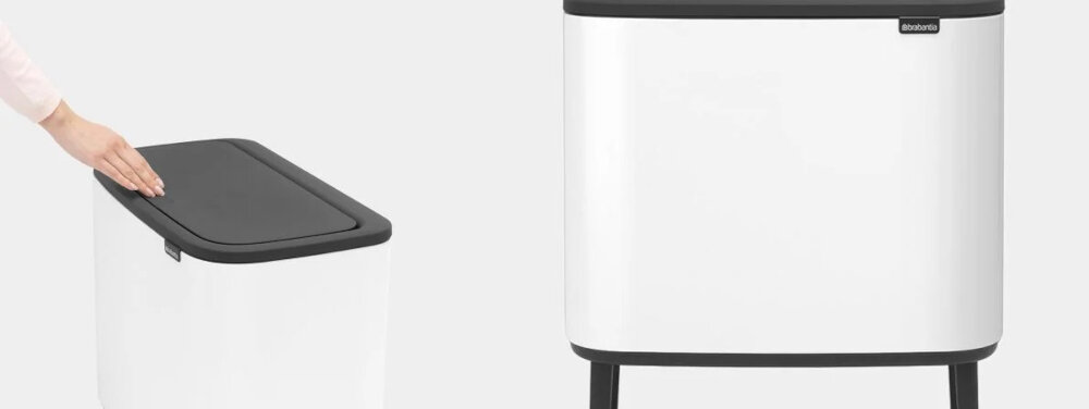 Kosz na śmieci BRABANTIA 313523 33L Biały Biała kolorystyka