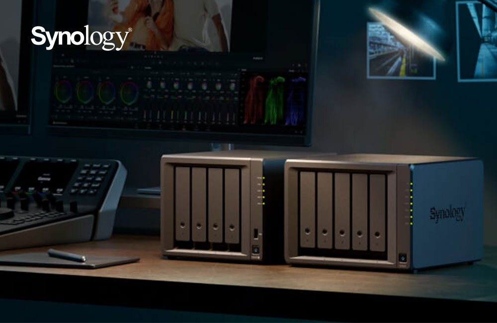 Synology DS925neo+ — podgląd obrazu z kamer IP w aplikacji Surveillance Station