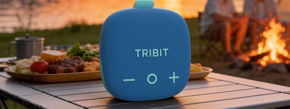 Głośnik mobilny TRIBIT StormBox Micro 3 BTS36, do 24 godzin odtwarzania, pełne ładowanie w około 2 godziny i szybkie ładowanie, głośnik na stole w plenerze