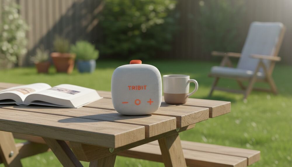 Głośnik mobilny TRIBIT StormBox Micro 3 BTS36, bezprzewodowy głośnik Bluetooth do aktywności na zewnątrz, głośnik na stole w plenerze