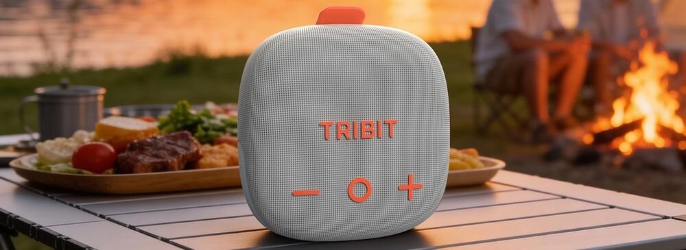 Głośnik mobilny TRIBIT StormBox Micro 3 BTS36, do 24 godzin odtwarzania, pełne ładowanie w około 2 godziny i szybkie ładowanie, głośnik na stole w plenerze