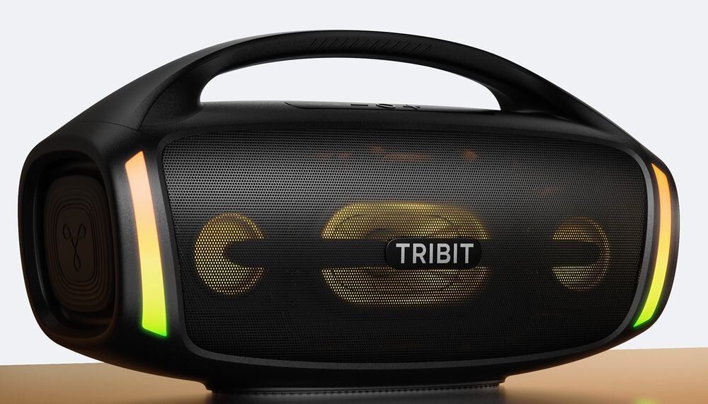Głośnik mobilny TRIBIT StormBox Blast 2 BTS56, 200 W, przetworniki średniotonowe, tweetery i subwoofer, głośnik na stole