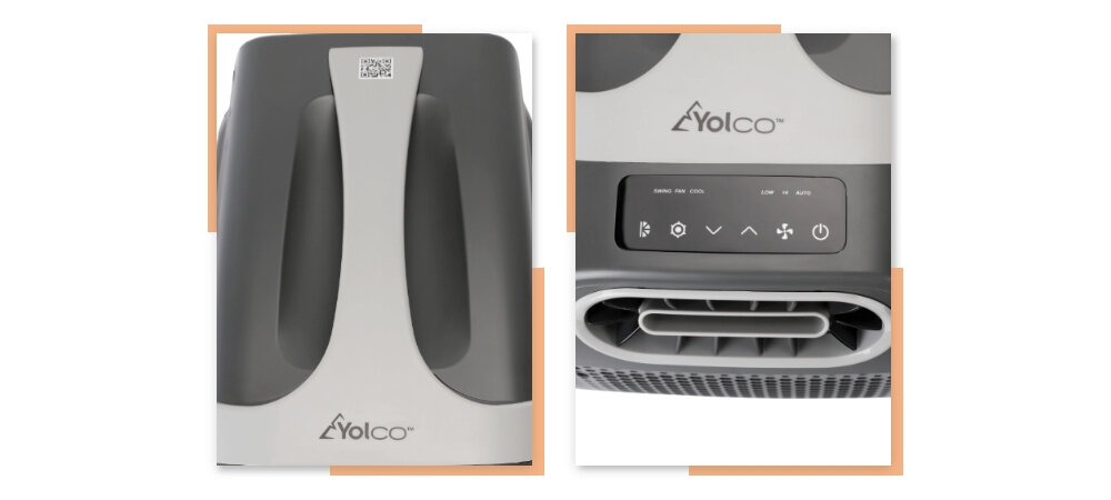 Klimatyzator YOLCO TC290 dodatkowe funkcje data-genbyai=