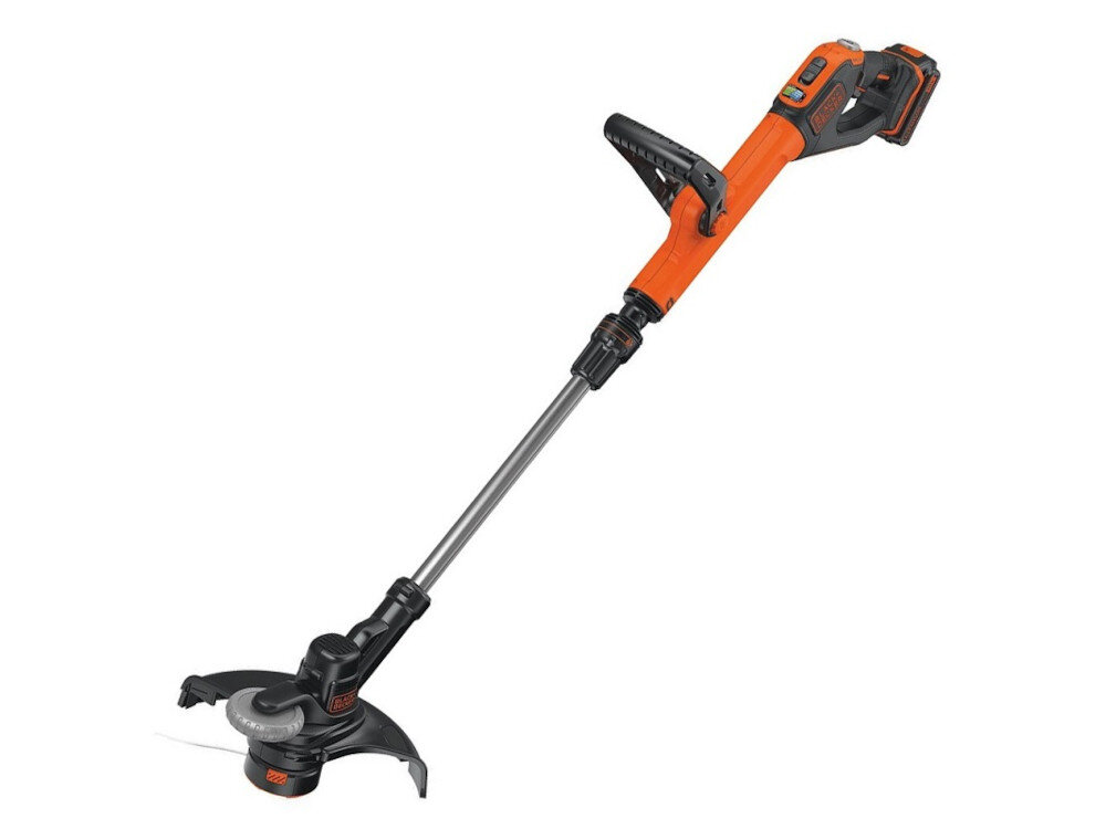 Podkaszarka akumulatorowa BLACK&DECKER STC1820EPC solidny sprzęt niska waga 2,1 kg niski poziom głośności 80 dB