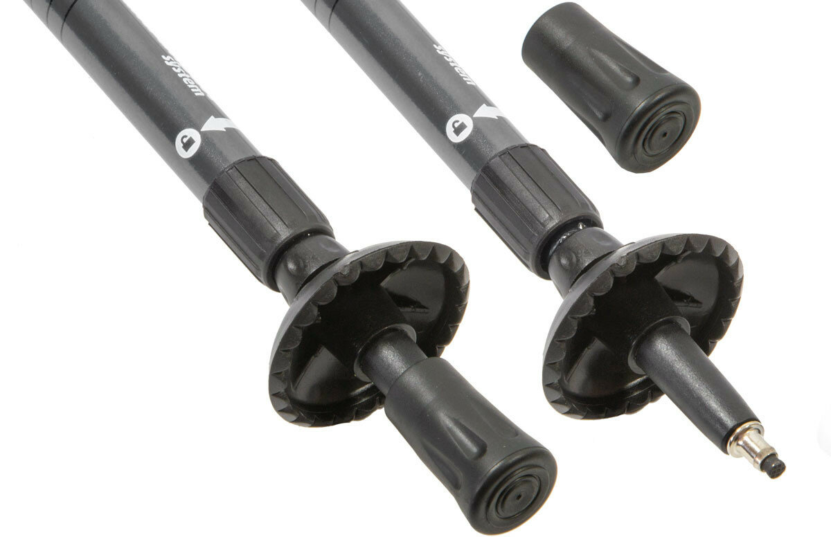 Kijki do nordic walking ENERO Classic gumowe nakladki