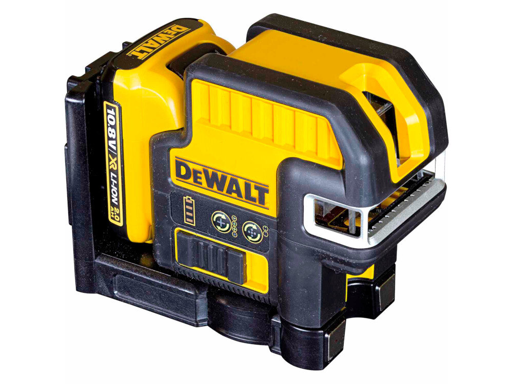 Laser krzyżowy DEWALT DCE0822D1G-QW funkcja blokady wahadła uchwyt magnetyczny