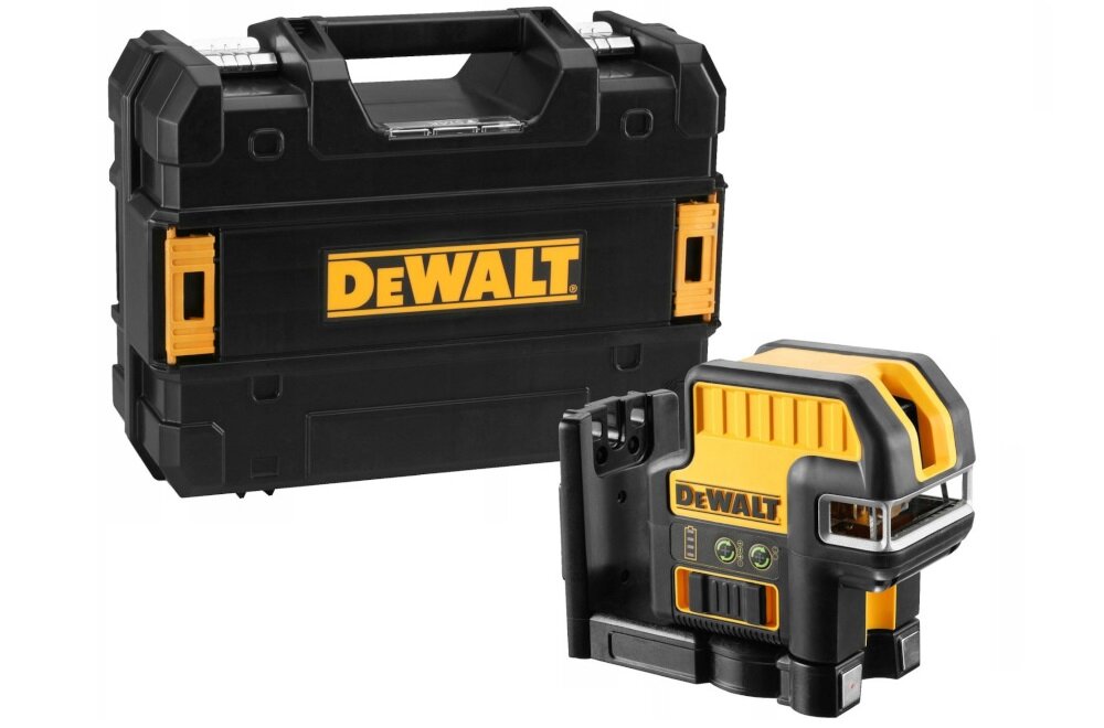 Laser punktowo-krzyżowy DEWALT DCE0825D1G walizka systemowa