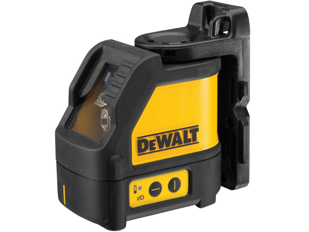 Laser liniowy DEWALT DW088KD - XJ z detektorem do prac ogólnobudowlanych dokładne wymierzenie dystansu i wysokości pomieszczenia profesjonalny zestaw