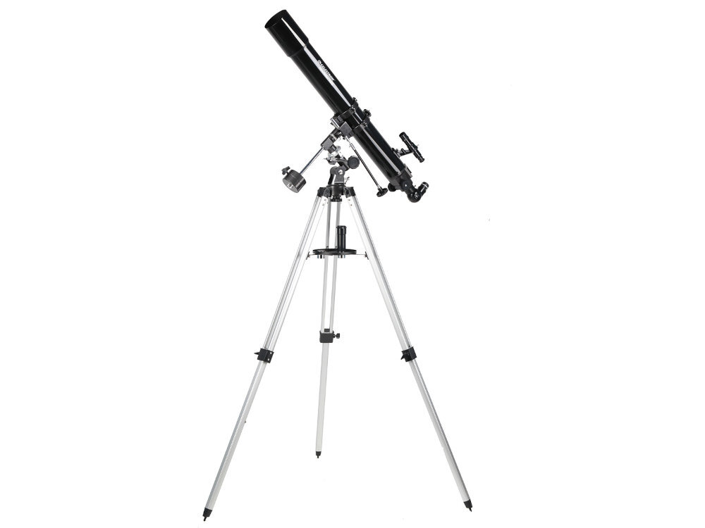 Teleskop CELESTRON PowerSeeker 80EQ 189-krotnemu powiększeniu ogniskowa o długości 900 mm dla początkujących średnicy 80 mm Wyciąg okularowy 1,25