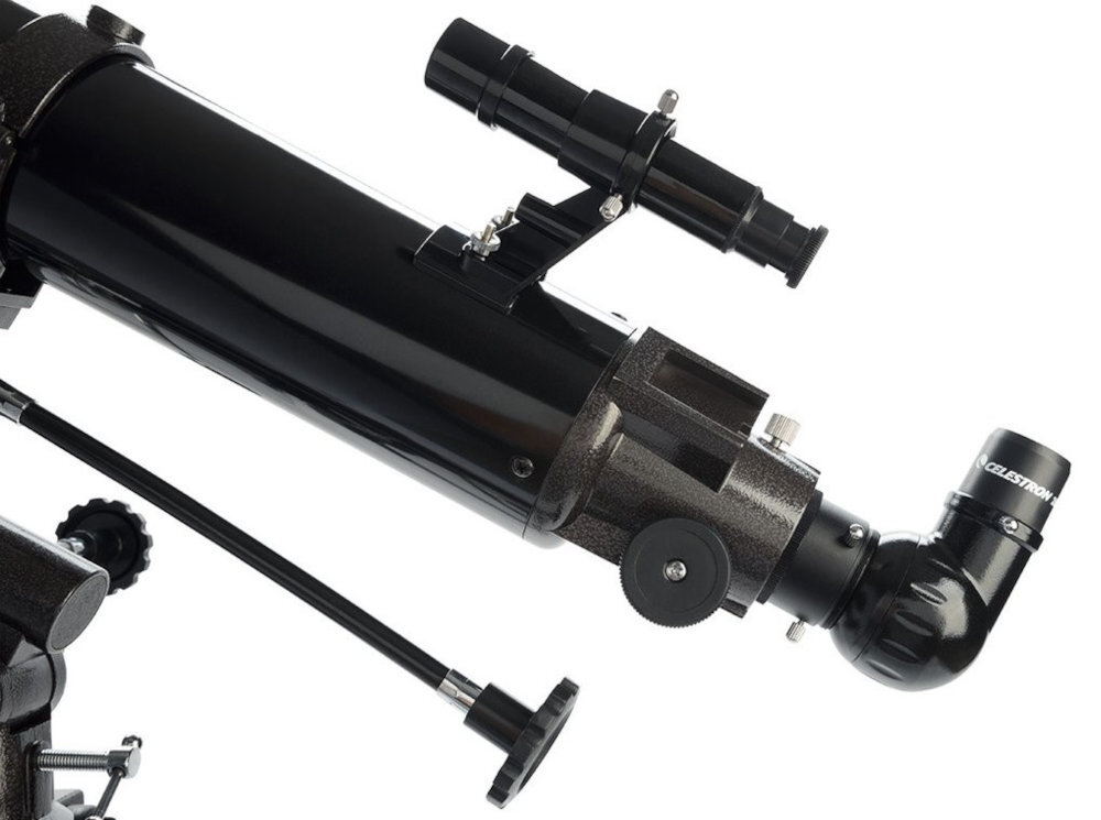 Teleskop CELESTRON PowerSeeker 80EQ waży zaledwie około 8600 g mobilny
