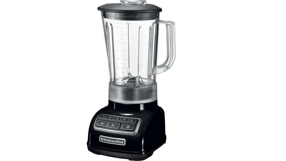 Blender kielichowy KITCHENAID Classic 5KSB1565 Czarny bezpieczny bez rozchlapywania funkcja plynnego startu