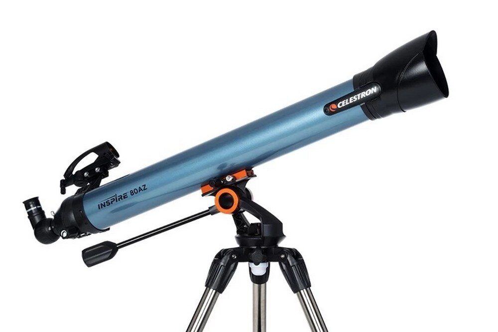 Teleskop CELESTRON Inspire 80AZ z boku