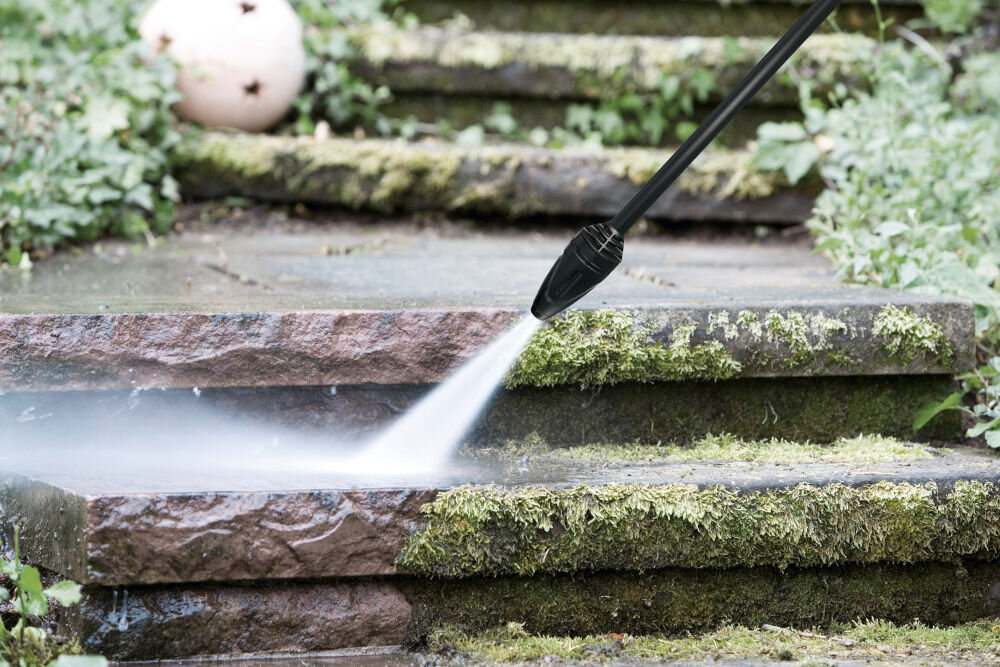 Lanca rotacyjna KARCHER DB 180 do K7 2.642-729.0 wysoka wydajność kompaktowe wymiary 450 x 41 x 41 mm usuwanie mchu porostów i zabrudzeń z trudno dostępnych miejsc codzienne sprzątanie wymagające prace porządkowe efektywność funkcjonalność skuteczność wygoda