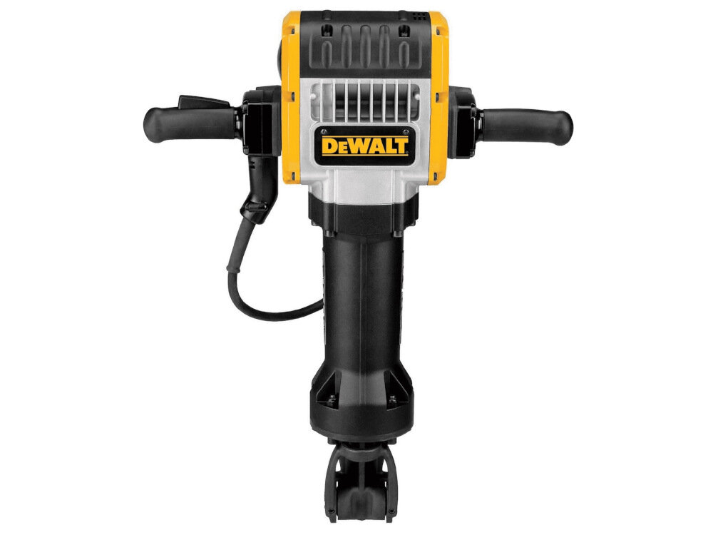 Młot wyburzeniowy DEWALT D25981 system aktywnej kontroli wibracji AVC minimalizacja powstajaych drgan komfort pracy esza wydajnosc bezpieczenstwo