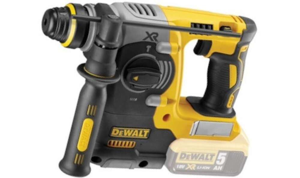 Mlotowiertarka DEWALT DCH273N wygoda komfort uzytkowanie swiatlo LED srednice otworow