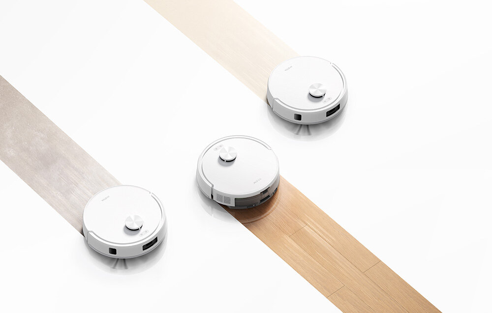 Robot sprzątający MOVA E20S Pro wygląd design prezentacja wizualizacja Automatyczne sprzątanie