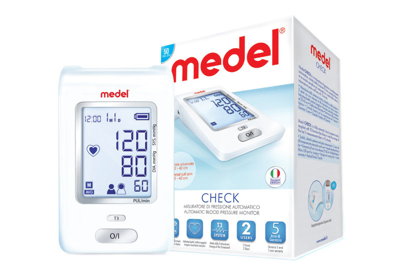 Z pamięcią 60 pomiarów dla 2 użytkowników