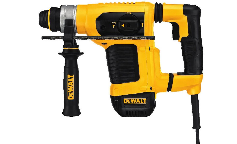 Młotowiertarka DEWALT D25413K bardzo niskie wibracje i wiekszy komfort kontrola pracy ochrona uzytkowaie plynne sterowanie predkoscia obrotowa