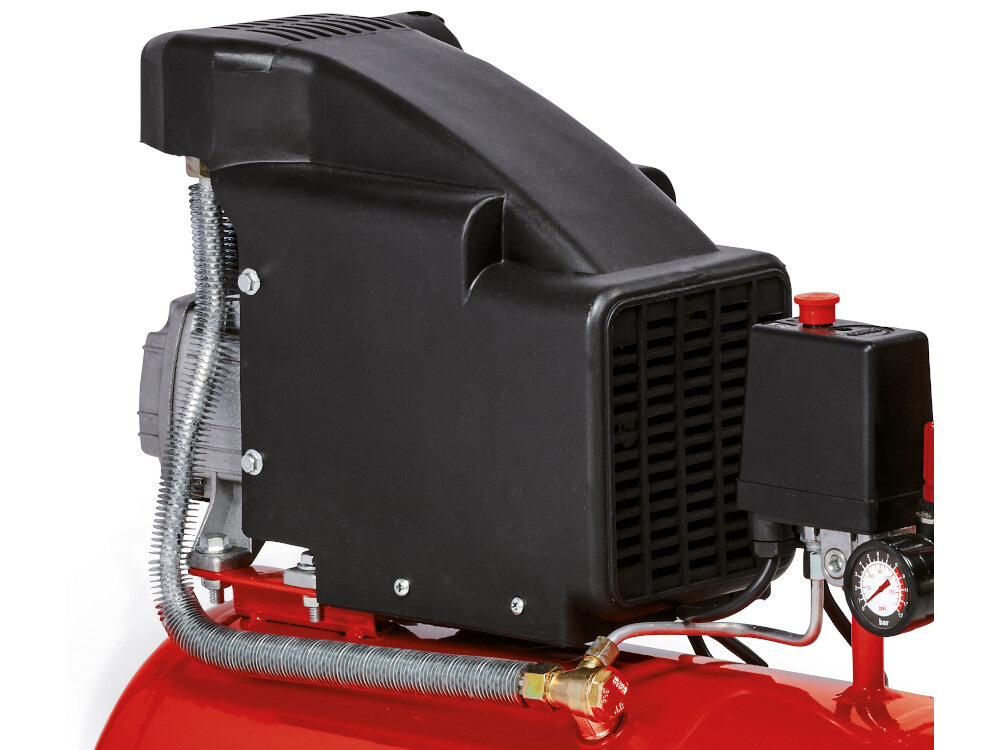 Kompresor EINHELL TC-AC 190-24-8 latwo dostepna sruba spustowa efektywne oprozniania zbiornika