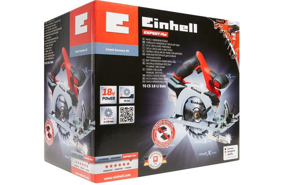 Pilarka EINHELL TE CS 18 LI Bezpieczne przechowywanie