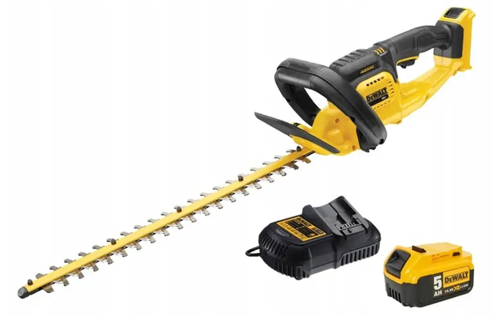 Nożyce do żywopłotu DEWALT DCM563P1 akumulatorowe zestaw akumulator ladowarka dokumentacja