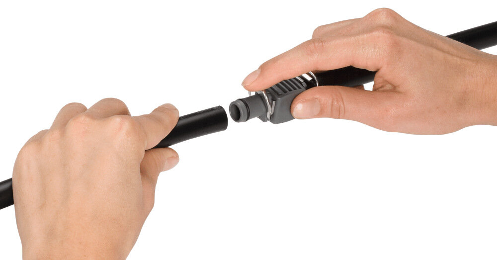 Zestaw do nawadniania GARDENA Micro-Drip-System 13006-20 opatentowany system łączenia rur Quick&Easy