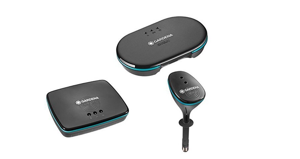 Sterownik nawadniania GARDENA Smart 19109-20 sześciokanałowej komunikacji sterowanie sześcioma odrębnymi zestawami urządzeń wykonawczych funkcja kontroli rozpylania zasilany napięciem 24 V nowoczesny sprzęt