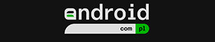 Logo z napisem \'endroid com pl\' na czarnym tle.