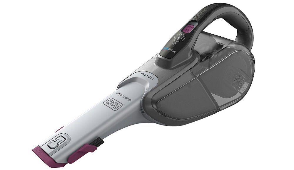 Odkurzacz-ręczny-BLACK-&-DECKER-DVJ325BFS zwiększona moc ssania