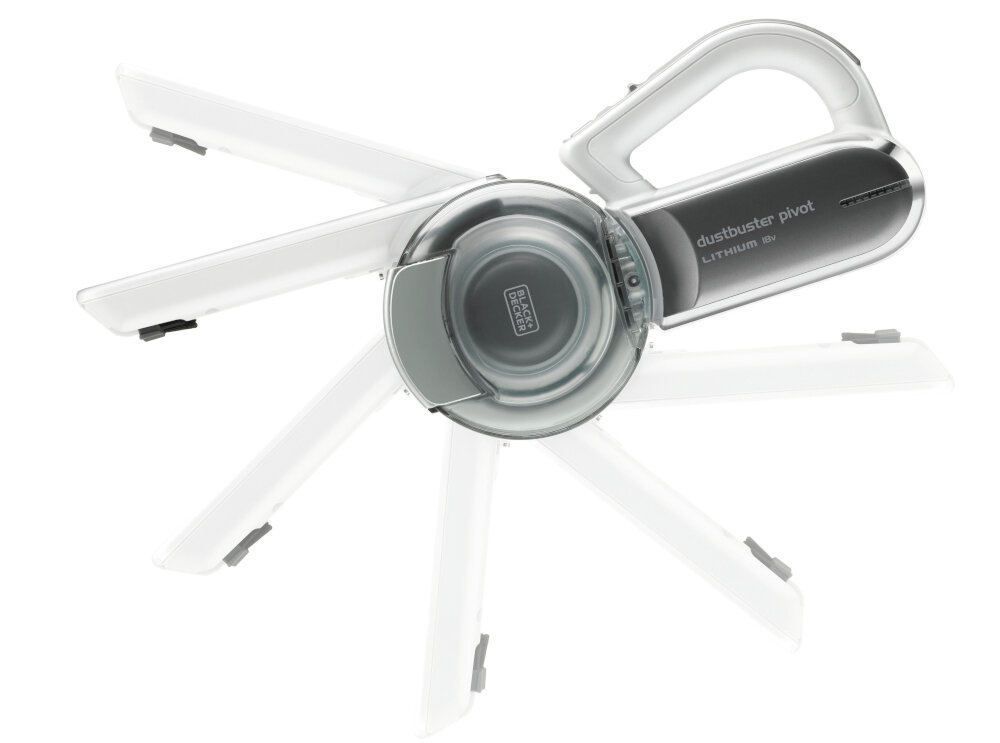 Odkurzacz ręczny BLACK & DECKER PV1820L obracanie modulu