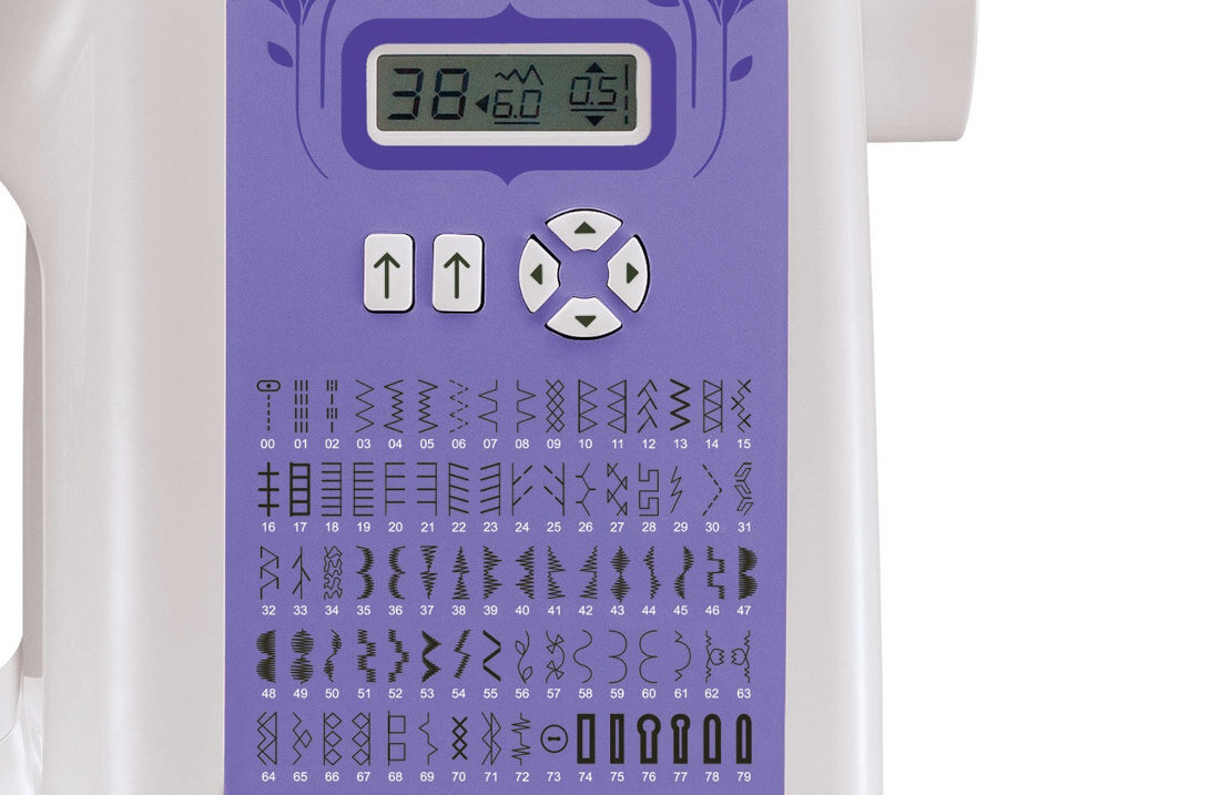 Maszyna do szycia SINGER 6680 sciegi wybor 8 sciegow elastycznych 5 wzorow 6 automatycznych wzorow mozliwosci praktyczna