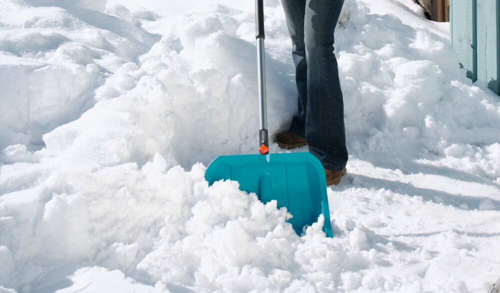 Łopata GARDENA Combisystem 3240-20 tworzywo sztuczne odporne na uderzenia praca w temperaturach do -40°C nie ulega zniszczeniu pod wplywem soli drogowej trwalosc