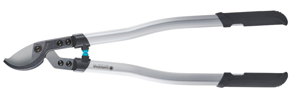 Sekator ręczny GARDENA Premium 700 B 8710-20 sekator na białym tle do sprawnego i dokładnego przycinania gałęzi solidna konstrukcja wysokiej jakości ostrza cięcie gałęzi o średnicy do 40 mm