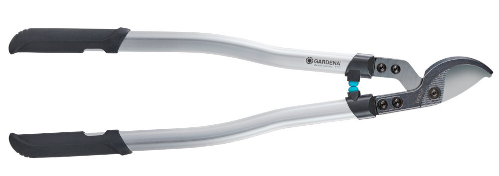 Sekator ręczny GARDENA Premium 700 B 8710-20 sekator na białym tle widoczny bokiem precyzja wygoda trwałość wysoka jakość materiałów przemyślana konstrukcja ułatwi regularną pielęgnację roślin