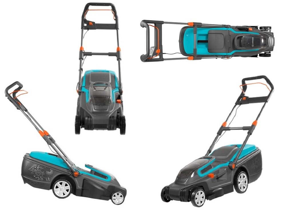 Kosiarka akumulatorowa GARDENA PowerMax Li-40-37 w zestawie instrukcja obsługi w języku polskim karta gwarancyjna