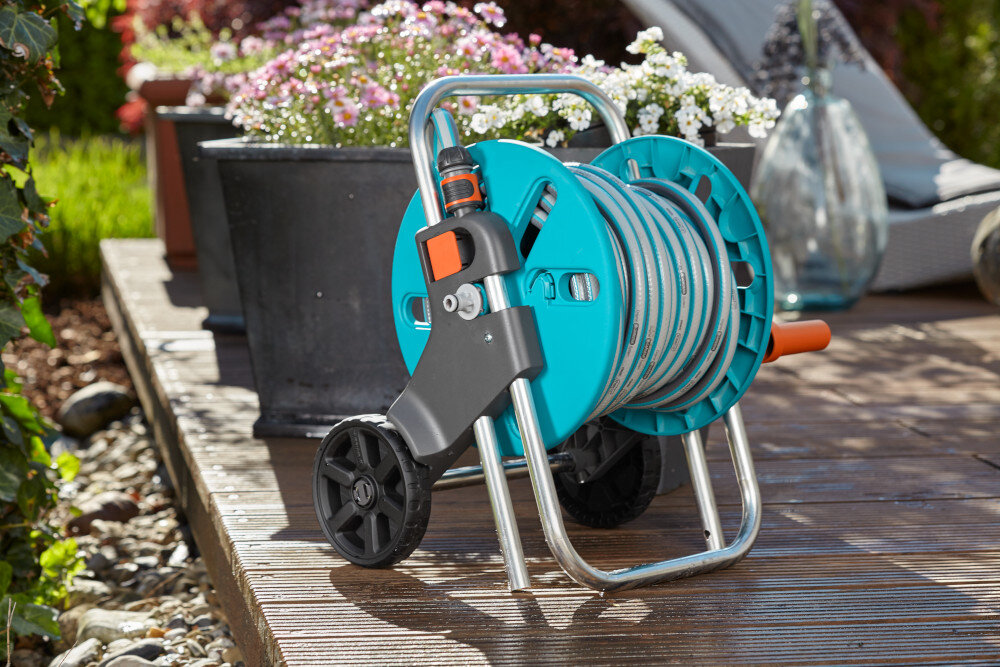 Wąż ogrodowy GARDENA Classic 3-4 cala 20 m 18022-20 dlugosc 20 metrow dla srednich i duzych ogrodow wygodne podlewanie roslin srednica 3/4 cala 19 mm lekki latwy w obsludze